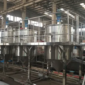 Small Scale Refining Machine 3tpd Soybean Oil Refining Plant Price
