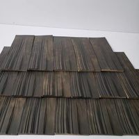 Bardeaux de toiture en composite polymère de qualité supérieure, aspect bois synthétique, tuiles durables pour maisons résidentielles et commerciales