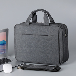 Sac pour ordinateur portable imperméable et léger, sac bandoulière professionnel, sac de voyage durable en Oxford, grande capacité, logo personnalisé, mallette élégante - Product Image 5