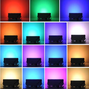 Economische DOB Outdoor LED Floodlight IP66 Waterdicht 50W RGB met Afstandsbediening voor Garage, Magazijn, Parkeerplaats - Product Image 3