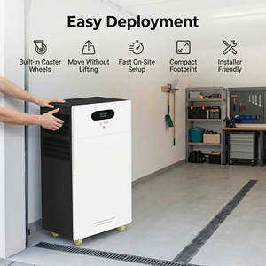 Système de stockage solaire tout-en-un LiFePO4 51,2 V 300 Ah ESS 5-10 kW hybride hors réseau, mural ou sur pied - Product Image 3