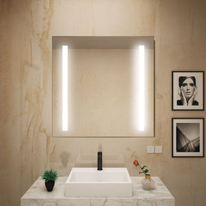 Miroir de salle de bain en plastique Led/grand miroir mural fabriqué au Cambodge - Product Image 1