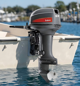 Moteur hors-bord essence 2 temps HIMARINE 5HP à arbre court et arbre long, vente en gros, nouveau - Product Image 1