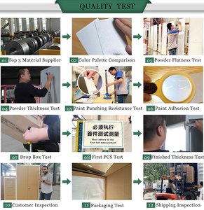 Armoires de classement métalliques modernes à 4 portes avec 4 étagères réglables et serrure à clé, <span class=keywords><strong>armoire</strong></span> de classement en acier pour le rangement des dossiers de bureau - Product Image 6