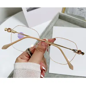 2024 Wholesale Custom Hot Sale Super Lightweight Portable Computer Anti Blue Light Blocking Presbypia Reading Glasses