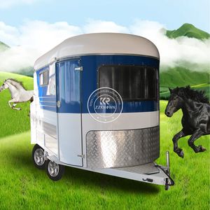 Remorques pour chevaux HLT de conception nouvelle avec fenêtres, conformes aux normes australiennes, pour le transport de sangs de vers et de litière flottante - Product Image 3