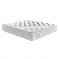 Matelas en mousse à mémoire de forme ultra-douce Spring Cross-border Hotel avec ressorts ensachés, surmatelas de 30 cm d'épaisseur, roulé et emballé, moderne