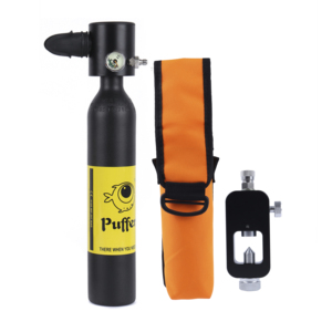 Hotdive-tanque de <span class=keywords><strong>buceo</strong></span> portátil, <span class=keywords><strong>botella</strong></span> de aire reinflable, tanque de oxígeno de 0.5L, cilindro de oxígeno - Product Image 2