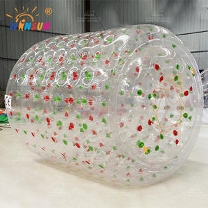 Winsun Haute qualité PVC gonflable <span class=keywords><strong>eau</strong></span> courante marche marche bulle <span class=keywords><strong>rouleau</strong></span> balle balle ballon d'<span class=keywords><strong>eau</strong></span> jeu herbe <span class=keywords><strong>rouleau</strong></span> d'air - Product Image 2