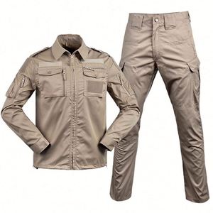 Ropa de Camuflaje para Exteriores al por Mayor, Uniformes de Seguridad, Ropa Táctica de Manga Larga para Hombre y Mujer - Product Image 5