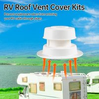 Kit de remplacement de couvercles d'aération en plastique pour toit de camping-car, caravane et VR, pour tuyaux d'évacuation