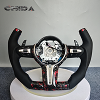 Volant de voiture en fibre de carbone sport pour BMW F30 F31 F32 F34 F36 F20 F21 F22 F23 F48 F39 F25 F26 F15 F16 M3
