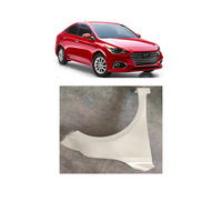 Perlengkapan bodi mesin untuk Hyundai Accent 2017, tutup bodi mesin depan belakang pintu depan belakang Fender