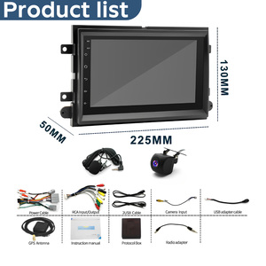 Disponibile Autoradio Android 13 con Schermo IPS da 7 Pollici per <span class=keywords><strong>Ford</strong></span> <span class=keywords><strong>Edge</strong></span> 2007-2010, Lettore Multimediale GPS Stereo con Carplay 4G 4+64GB - Product Image 6