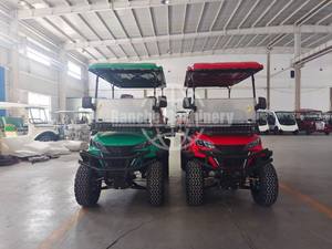 Voiture de golf personnalisée, voiture de tourisme Club Car, buggy de chasse 4 places pour adultes, voiturettes de golf électriques tout-terrain 48V/60V/72V - Product Image 2