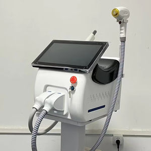 เครื่องกำจัดขนด้วยเลเซอร์ไดโอดแบบพกพา 755/808/1064 นาโนเมตร กำลังสูง 3500 วัตต์ ระบบระบายความร้อนด้วยน้ำ สำหรับใช้ในเชิงพาณิชย์และที่บ้าน สำหรับผิวหนัง - Product Image 1