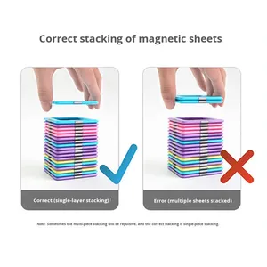 [Segunda Generación] Bloques Magnéticos Transformables, Juguetes Educativos para Niños, Tema de Animales y Naturaleza, 40 Piezas, Bloques de Construcción de ABS - Product Image 4