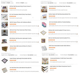 120pcs PACK 8x11 pouces Cadre photo en plastique facile à monter pour décoration murale - Product Image 6