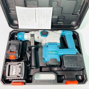 Martillo Demoledor Inalámbrico de Alta Potencia con Batería de Litio, Martillo Perforador Recargable de 28 mm para Demolición de Concreto - Product Image 6