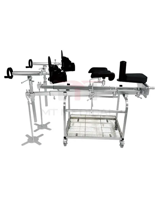 下肢手術用の多機能安価ステンレス鋼整形外科手術台牽引フレーム