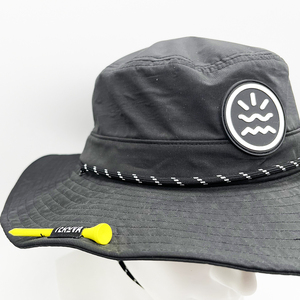 Nouvel Arrivage – Chapeau Bob de <span class=keywords><strong>Pêcheur</strong></span> Décontracté en PVC Perforé Imprimé Personnalisé avec Cordon, Idéal pour <span class=keywords><strong>le</strong></span> Golf, <span class=keywords><strong>le</strong></span> Cyclisme et les Activités de Plein Air pour Adultes - Product Image 4