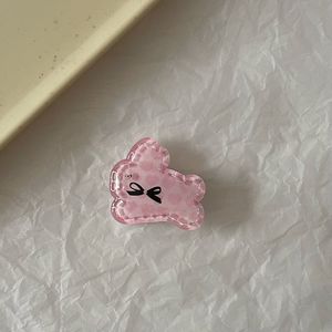 Pinza para el pelo de conejo de gelatina, estilo caricatura, dulce y de alta estética, para niña, pinza lateral de pico de pato, accesorios para el cabello - Product Image 3