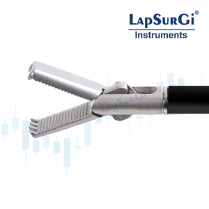 Ce được phê duyệt lapsurgi 5mm tái sử dụng Claw forceps hành động kép rắn hổ mang Grasper 2 + 3 răng nội soi dụng cụ phẫu thuật - Product Image 2