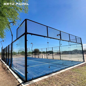 <span class=keywords><strong>Cancha</strong></span> de Pádel Panorámica Galvanizada en Caliente, Precio Directo de Fábrica, Canchas de Pádel de <span class=keywords><strong>Vidrio</strong></span> Templado para Exteriores, <span class=keywords><strong>Cancha</strong></span> de Tenis de Pádel China - Product Image 2