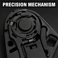 Plaque de base de visière de casque de remplacement, paire gauche-droite pour GSB 350 360D RC3 Carbon BIHR K7 KUMOSHI SHAFT 540 intégral