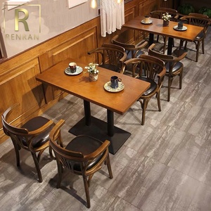Foshan muebles de madera barato Material restaurante muebles usados restaurante cabinas de cafe muebles de cabinas de sofá - Product Image 5