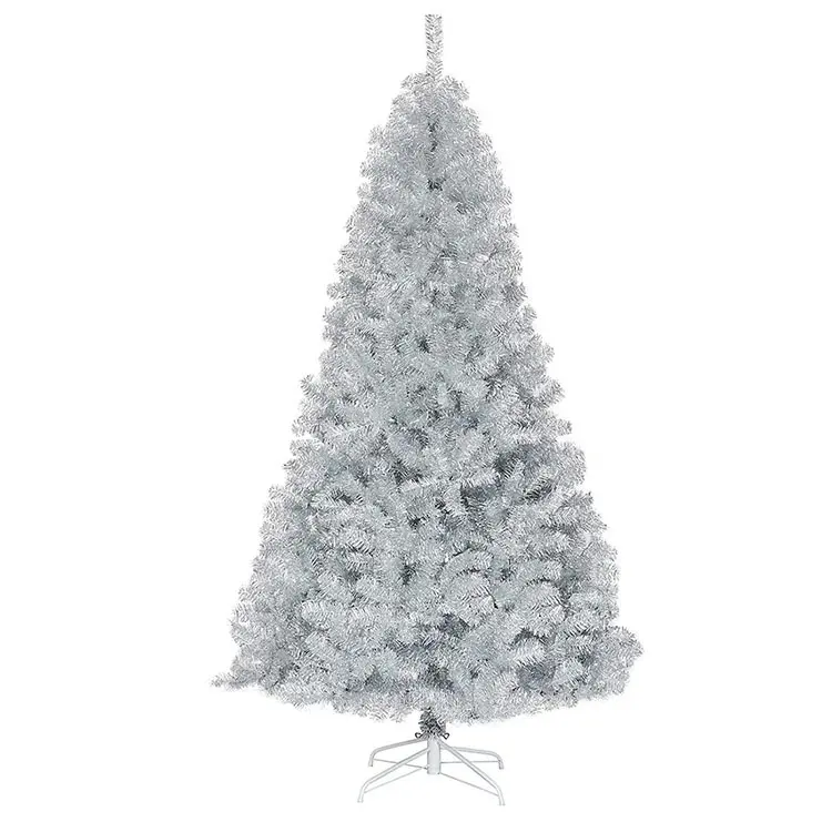 New innovative product holiday decoration silver christmas tree