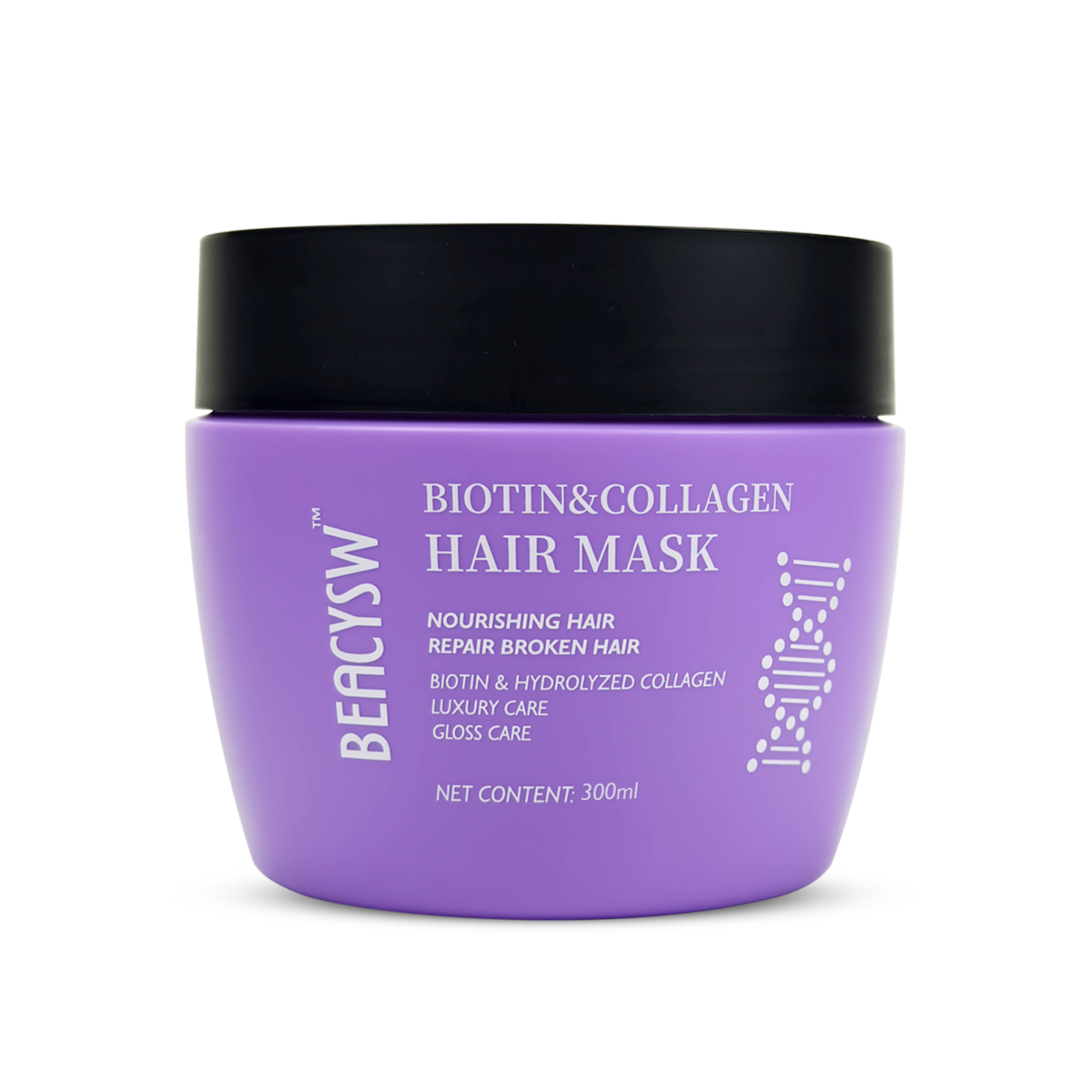 Masque capillaire à la biotine