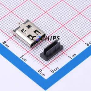 TYPE-C 6P LTH10.0 USB Connector SMD Connector ( Connector Type: Type-C )( Protocol Standard: USB 3.1 )( Gender: Female ) - Product Image 1