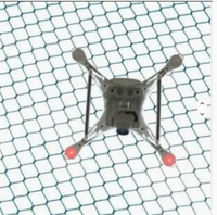 Filet anti-drone en nylon/PE/polyester pour drone, véhicule aérien sans pilote, filet de sécurité anti-drone