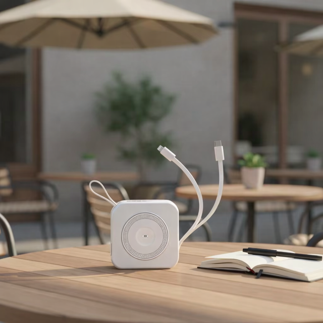 Multifunctional Travel Charger Power Bank Wireless Charging Station Type C Fast Charge Portable Compact Universal Adapter 2026
