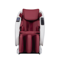 Fauteuil de massage commercial Hengde CM 817 avec piste SL intégrale, paiement par pièces et par carte de crédit