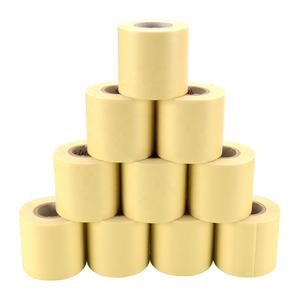 เทปพัน<span class=keywords><strong>ท่อ</strong></span>เครื่องปรับอากาศพีวีซีสีขาวแบบไม่ติดกาวเทปพันท่อเครื่องปรับอากาศไวต่อแรงกดด้านเดียวสำหรับใช้เตือน - Product Image 1