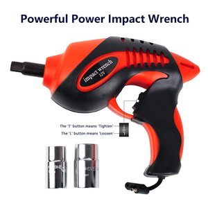 ROGTZ TY-EJ08-Red <strong>3T</strong> Scissor <strong>Jack</strong> Kit DC12V Electric Car <strong>Jack</strong> with Impact Wrench for <strong>Auto</strong> Repair Sedans &amp; SUVs - Product Image 3