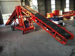 Çift kanatlı konveyör bant, tahıl kömür kum madenciliği için ikiz kanat esnek yan duvar, taşınabilir eğimli bantlı taşıyıcı - Product Image 4