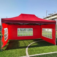 Carpa Yurt de 10x10 pies y 10x20 pies, Carpas Plegables para Acampar al Aire Libre, Toldo en Oferta, Carpa para Fiestas de Invierno con Paredes Laterales Transparentes