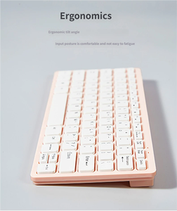 Stock Portable Slim Ergonomic English 78 Keys 2.4ghz Wireless Keyboard <b>Mouse</b> Combos <b>for</b> Laptop PC <b>Computer</b> - Product Image 5