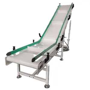 High Quality PVC Belt Lifting Conveyor System Inclined Conveyor from Manufacture Factory