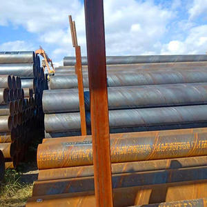 Tuyau en acier laminé à chaud ASTM AISI A106 A36 A53, tubes soudés en spirale haute résistance - Product Image 2