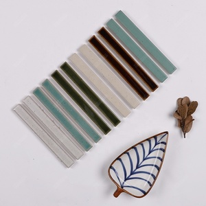 Nóng bán trang trí tắm phòng tắm tường bao gồm nhà bếp backsplash 15x145mm tráng men Kit Kat sứ Dải ngón tay gạch khảm - Product Image 3