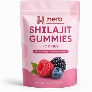 Gomitas Multivitamínicas de Shilajit de 600 mg de Marca Privada OEM, Gomitas de Shilajit para Hombres y Mujeres - Product Image 1