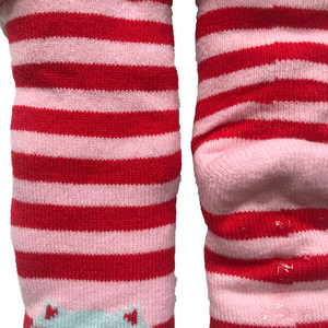 Calcetines Antideslizantes de Invierno para Niñas, con Forro de Sherpa, Diseño de Puntera de Zorro y Puño Afelpado, Ecológicos - Product Image 2