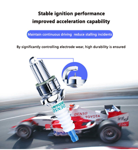 Bougie d'allumage automobile DENSO iridium haute performance VCH20 5637 pour LOTUS MAZDA TOYOTA OEM V9110-5637 PE5S18110 90919-T1009 - Product Image 3