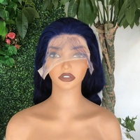 Perruque frontale en dentelle HD complète sans colle 13x6 en gros, cheveux indiens vierges, perruques de cheveux humains vierges bruts avec cuticules alignées