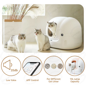 <span class=keywords><strong>PETKIT</strong></span> Bac à <span class=keywords><strong>Litière</strong></span> Automatique pour Chat 76L App Control Smart Self Cleaning Cat <span class=keywords><strong>Litière</strong></span> pour Chat - Product Image 2
