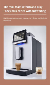Máquina de Café Automática Comercial con Control Táctil, Preparación Rápida y Selección de Múltiples Bebidas - Product Image 4